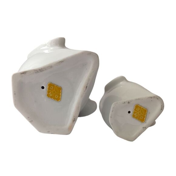 2 Otagiri Porcelain Penguin Figures Japan OMC White Vintage Holiday Winter Decor - Picture 5 of 16